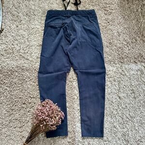 Aspesi Navy Trousers Chino Pants Slim Fit Made in Italy Luxury Men’s Size 44